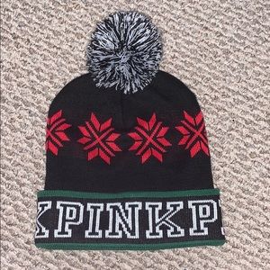Pink beanie